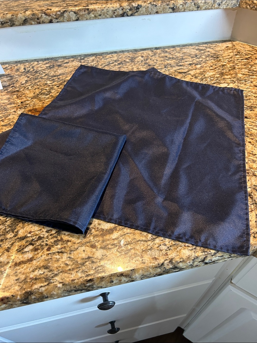 150 Navy Blue Napkins